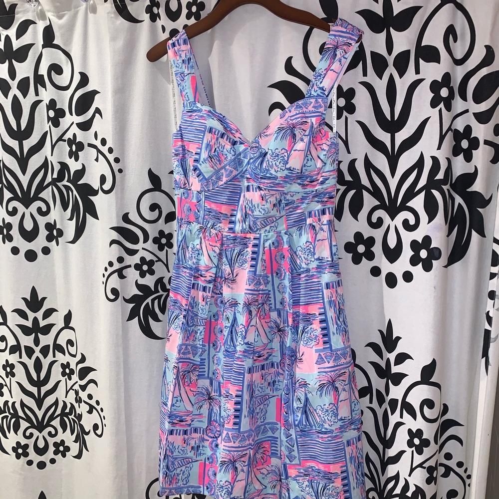 NWT Lilly Pulitzer Cyndi Dress Yeah Buoy